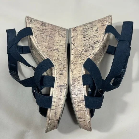 Black wedge heels - Picture 4 of 8